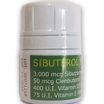 Sibuterol Forte (3000 mcg Sibutramine + 50mcg Clenbuterol + 400 I.U. D3-vitamin + 75 U.I. E-vitamin)